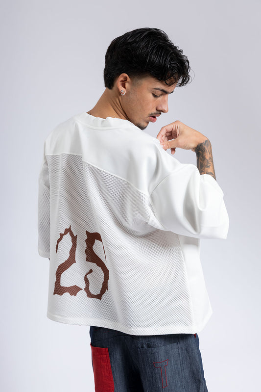 Oversized Mesh Jersey
