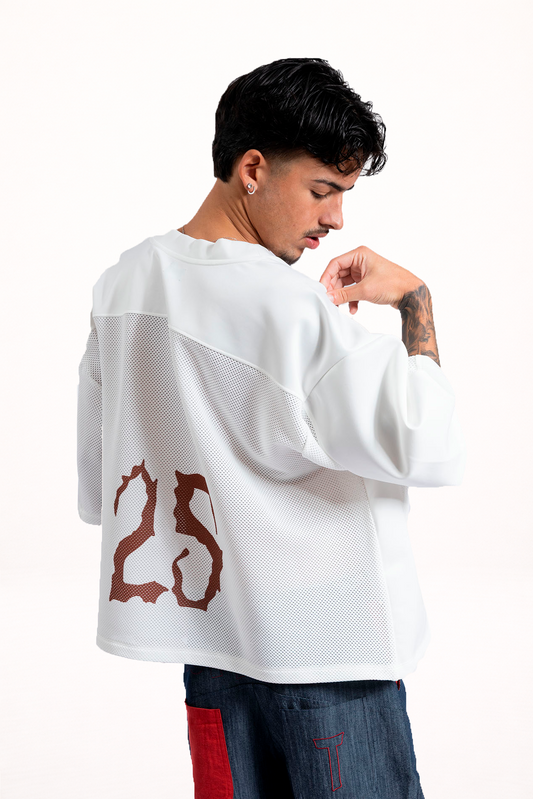 Oversized Mesh Jersey