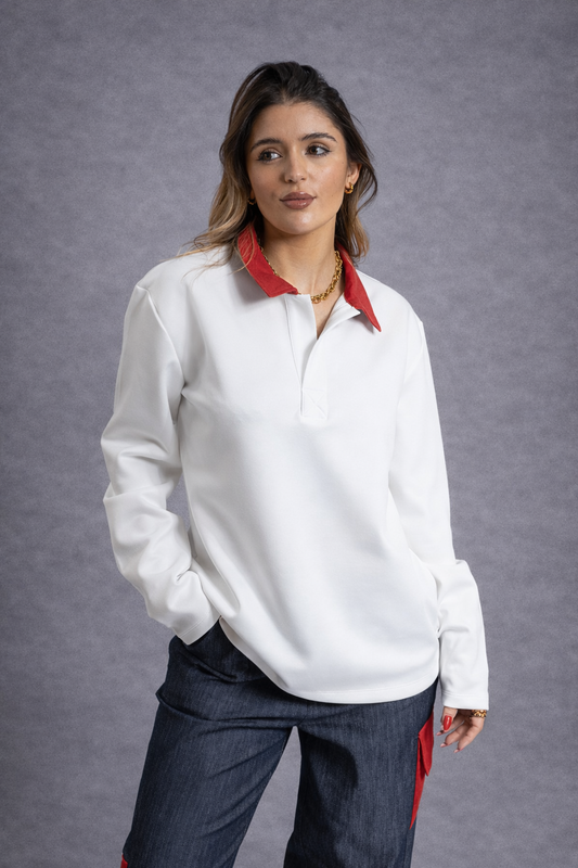 Polo sweatshirt