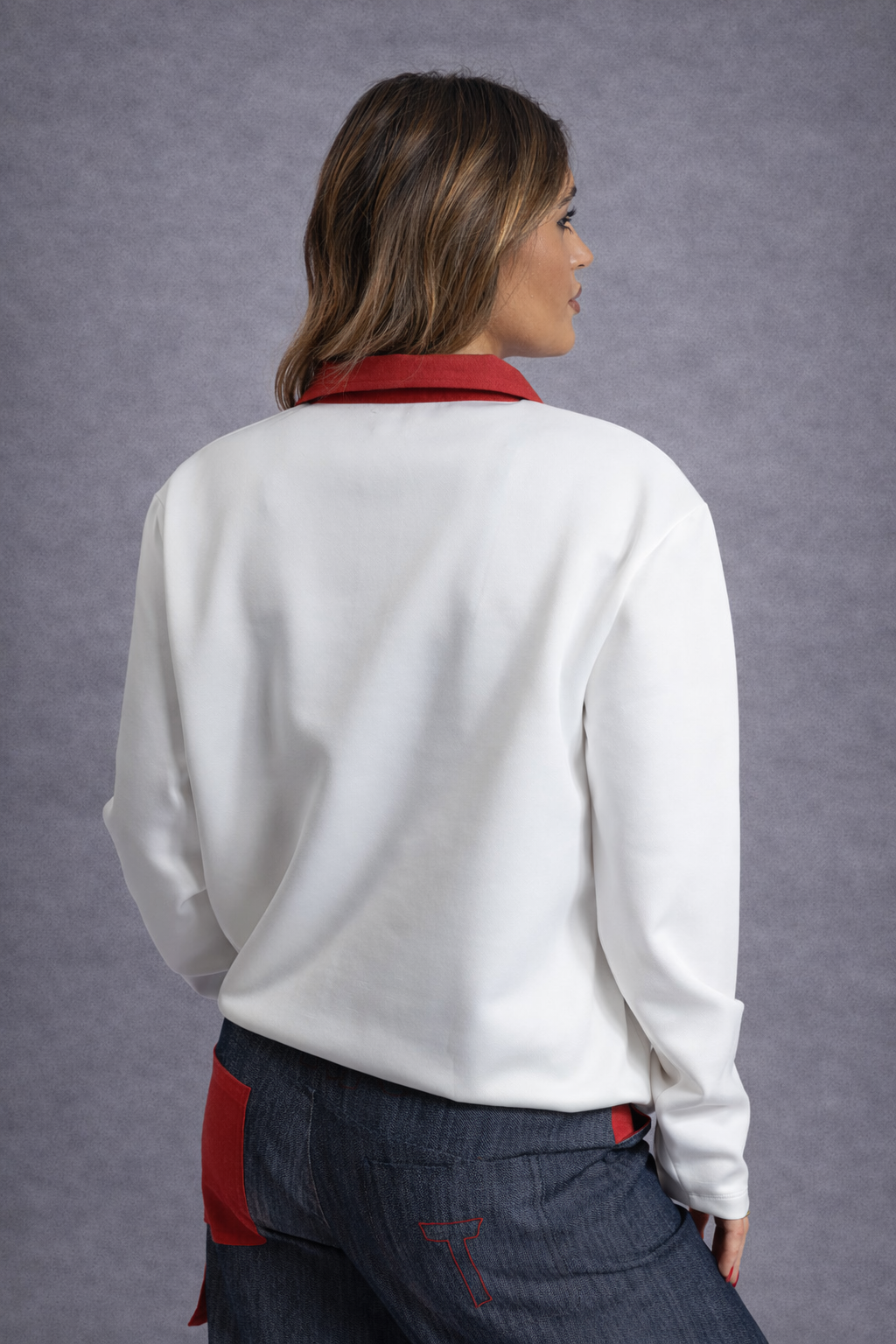 Polo sweatshirt