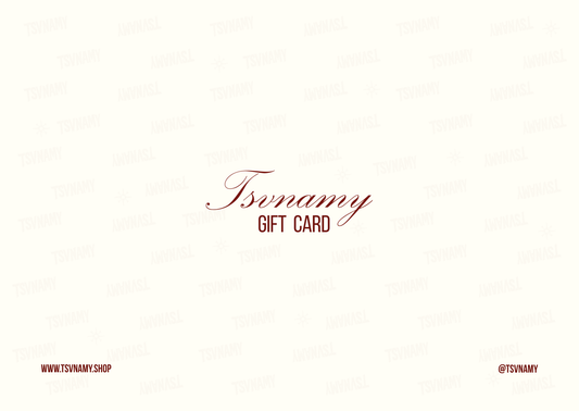 Tsvnamy Virtual Gift Card