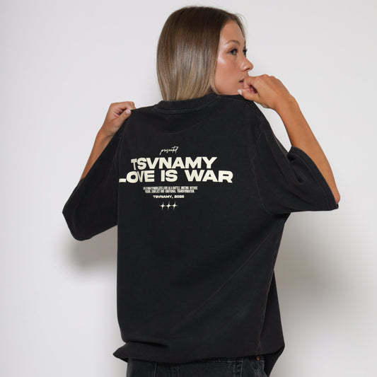 LOVE IS WAR Premium Graphic T-Shirt