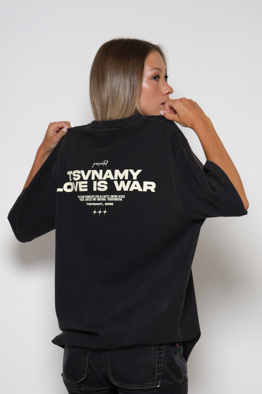 LOVE IS WAR Premium Graphic T-Shirt